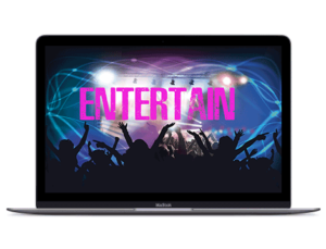 ENTERTAIN BY UPLOADING GREAT VIDEOS